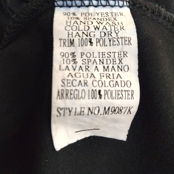 Black MOLLO RELLO Faux Suede Stretch Mix Media Longline Cardigan S/M - Picture 12 of 14